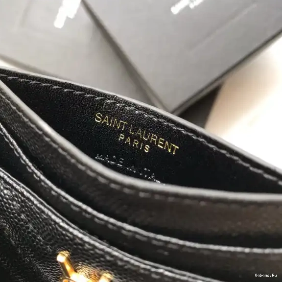 YSL MATELASSÉ CASSANDRE CASE CARD 0529